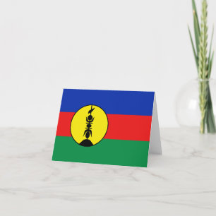 New Caledonia Flag Notecard