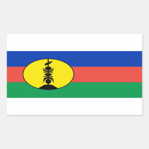 new caledonia flag sticker