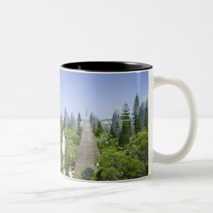 New Caledonia, Grande Terre Island, Noumea. Two-Tone Coffee Mug