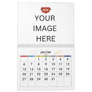 NEW! Calendar - Belgium - French - Two Page