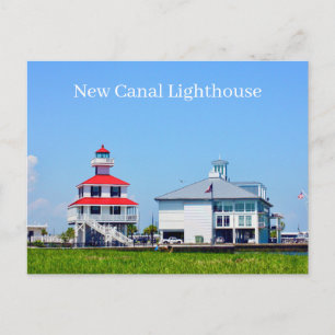 New Canal Lighthouse New Orleans LA USA Postcard