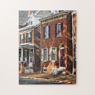 New Castle DE - Row of Townhouses Jigsaw Puzzle