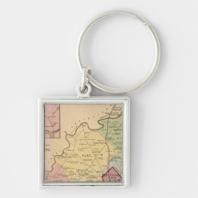 New Castle Hundred Keychain (Front)