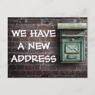 New Change Of Address Postcard