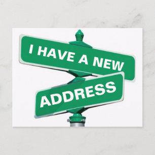 New Change Of Address Postcard
