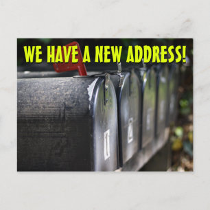 New Change Of Address Postcard