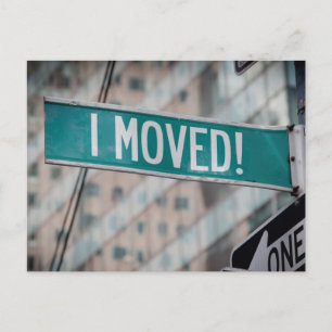 New Change Of Address Postcard