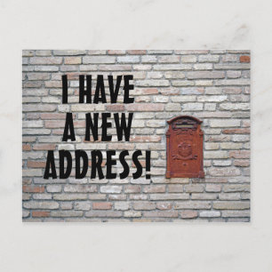 New Change Of Address Postcard