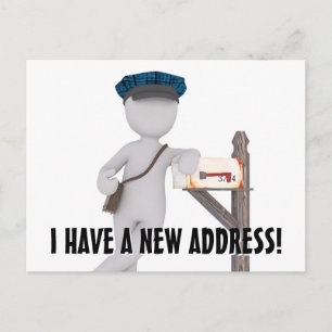 New Change Of Address Postcard