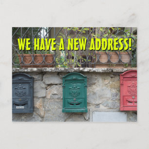 New Change Of Address Postcard