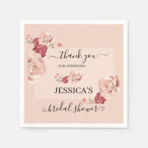 New Chapter Begins Book Bridal Shower Napkin