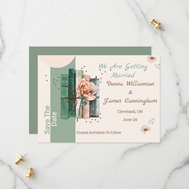  New Chapter Begins Save the Date (Front/Back In Situ)