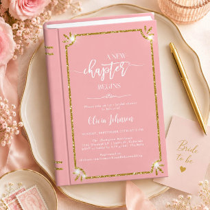 New Chapter Begins, Storybook Bridal Shower Invitation