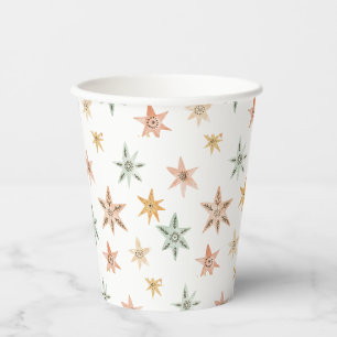 New Chapter Begins Storybook Stars Baby Shower Paper Cups