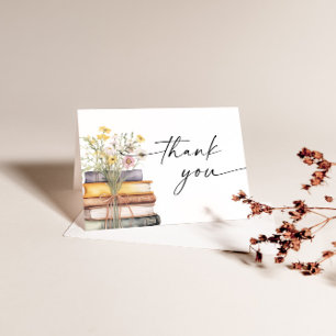 New Chapter Begins Storybook Thank You Card