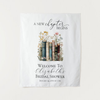 New Chapter Begins Welcome Banner Tapestry