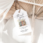 New Chapter Begins Wildflower Bridal Shower Gift Tags<br><div class="desc">New Chapter Begins Wildflower Bridal Shower Gift Tags
This Gift Tag features hand painted watercolor books and wildflowers with a handwritten font! A perfect way to accent your special day! Easily edit most wording and all colours editable.</div>