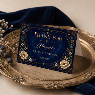New Chapter Fantasy Book Story Bridal Shower Thank You Card