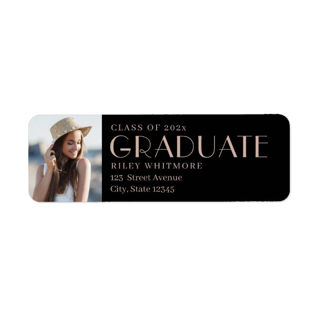 New Chapter Graduation Return Address Label (Front)