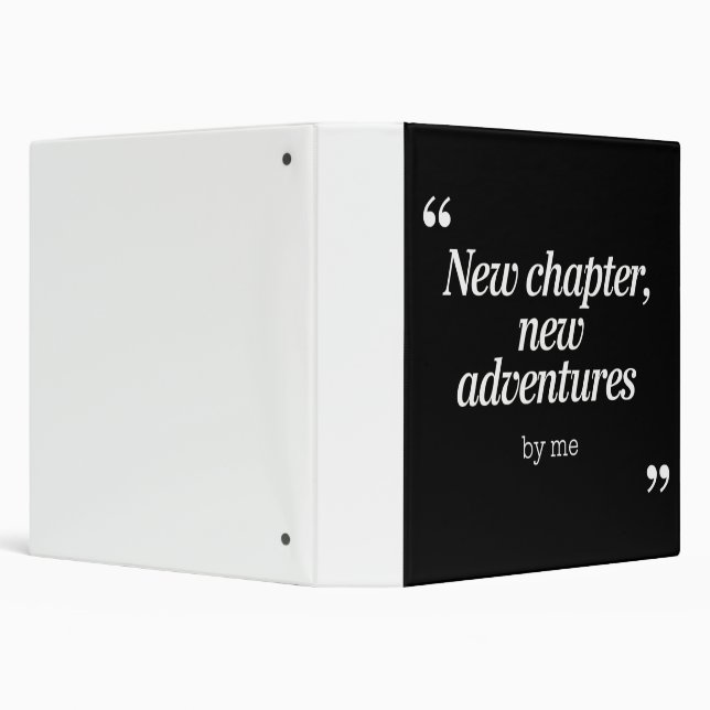 New Chapter, New Adventures Design by Me Binder (Background)