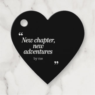 New Chapter, New Adventures Design by Me Favour Tags