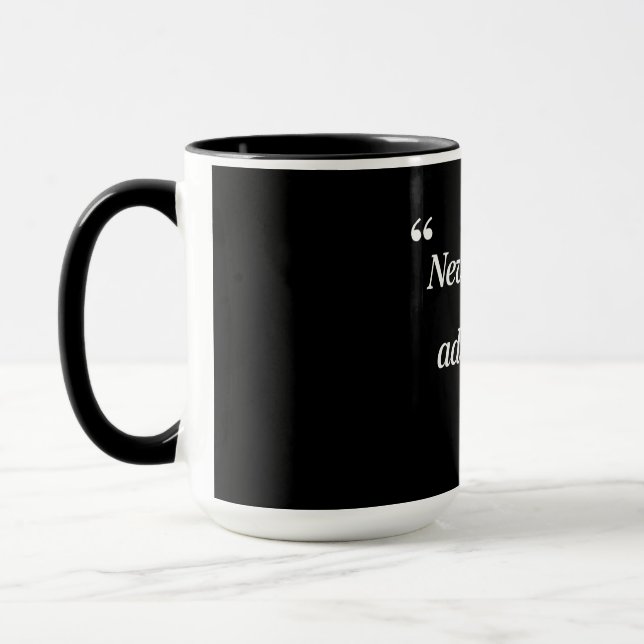 New Chapter, New Adventures Design by Me Mug (Left)