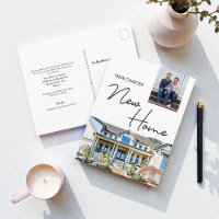 New Chapter New Home Family Custom Photo and House