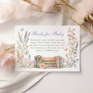 New Chapter Storybook Baby Shower Books For Baby Enclosure Card