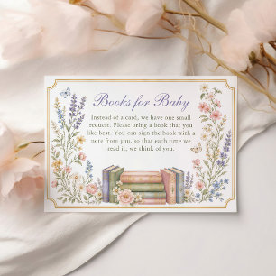 New Chapter Storybook Baby Shower Books For Baby Enclosure Card