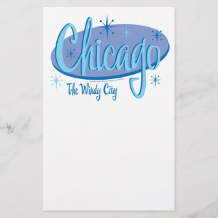 NEW-Chicago-Retro Stationery