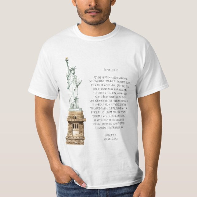 New Colossus Liberty Statue T-Shirt (Front)