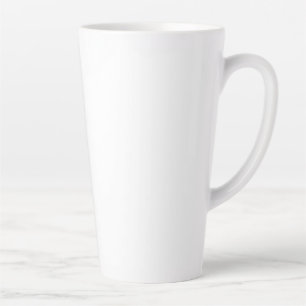 New colour personalize Text Logo Latte Mug