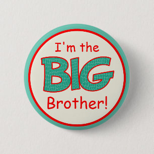 New! Colourful Big Brother Button