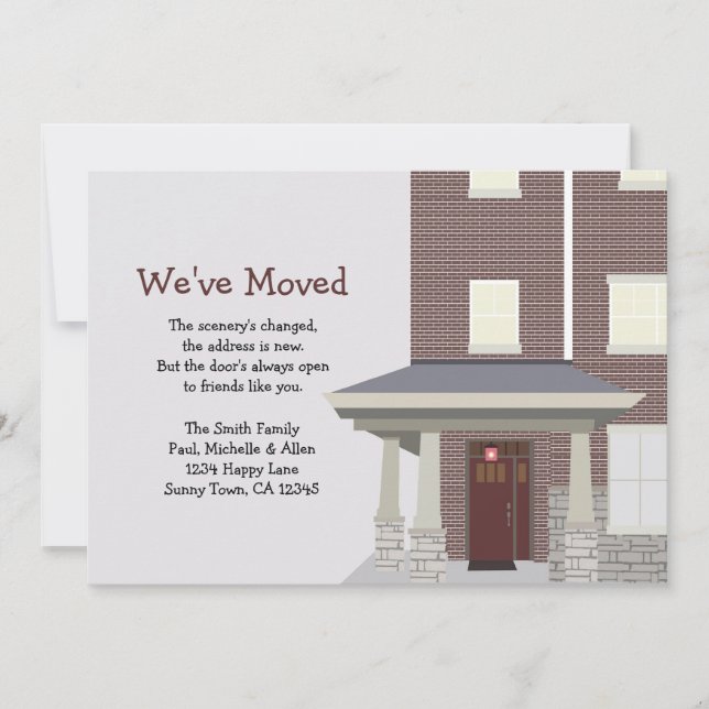 New Construction - We've Moved Announcement (Front)
