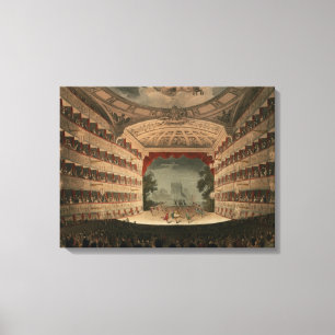 New Covent Garden Theatre Canvas Print