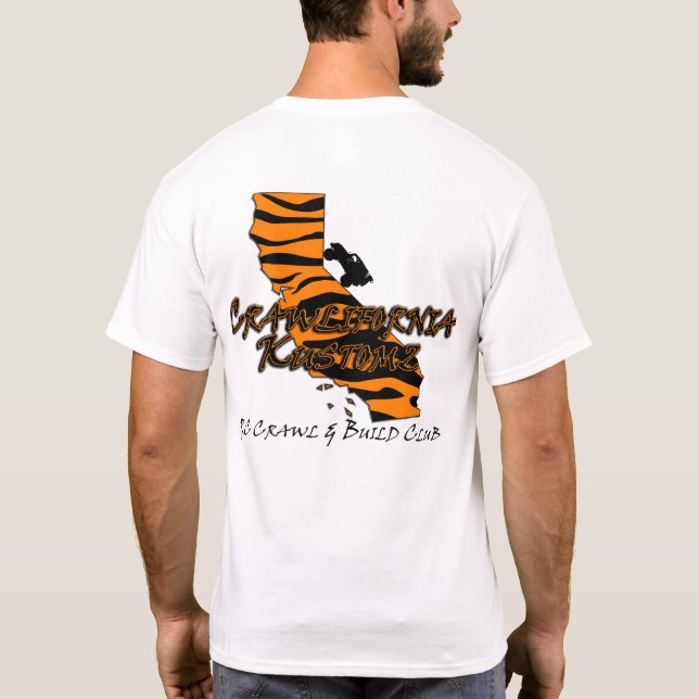 New Crawlifornia Kustomz Shirt Tiger (Back)