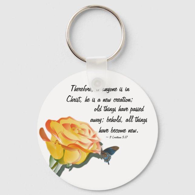 New Creation Keychain (Front)