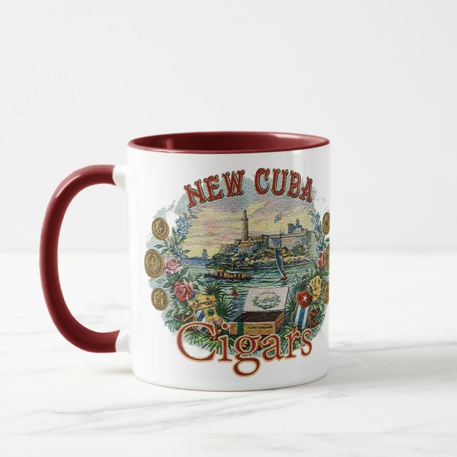 New Cuba Cigar Gear Mug (Left)