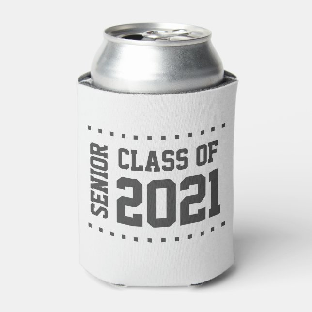 New Customizable Class of 2021 Graduation Can Cool Cooler (Can Front)