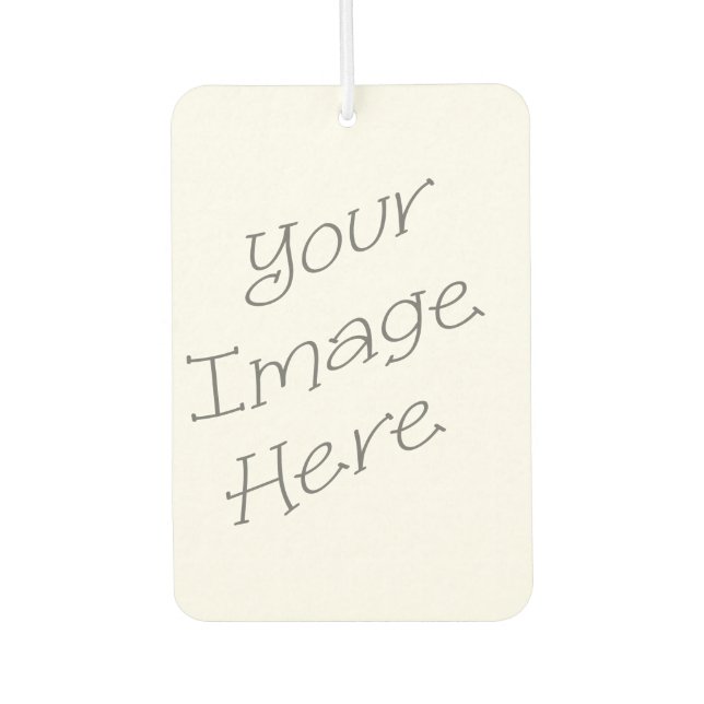 New Customizable Items Car Air Freshener (Front)