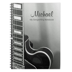 New Customizable My Songwriting Notebook