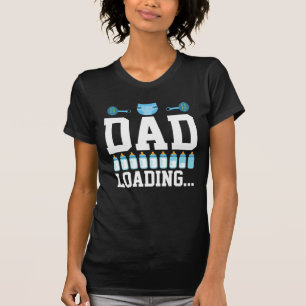 New Dad Baby Loading Diaper Pregnancy Announcement T-Shirt