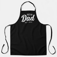 New Dad Black And White Script Custom Chef