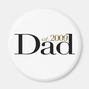 New Dad Est 2009 Magnet