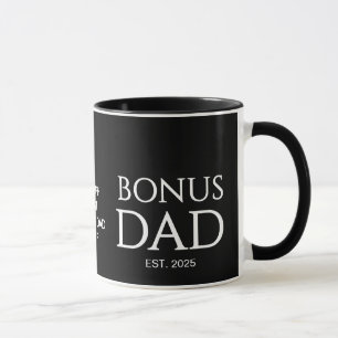 New DAD Gift Fathers Day BONUS DAD Established Mug
