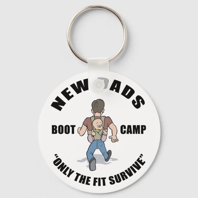New Dad Gift Keychain (Front)