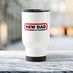 New Dad in Training Travel Mug