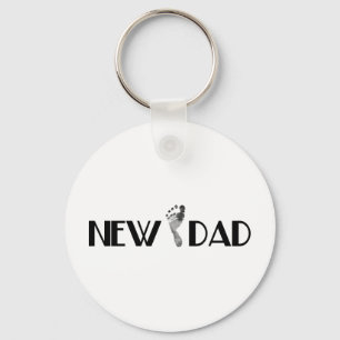New Dad Keychain