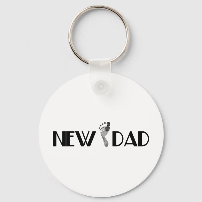 New Dad Keychain (Front)