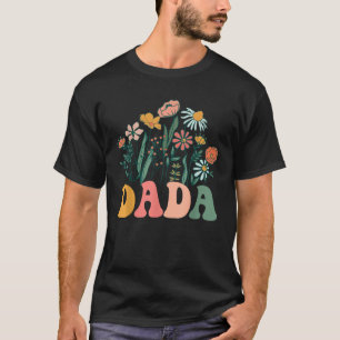 New DADA Wildflower First Birthday Baby Shower T S T-Shirt